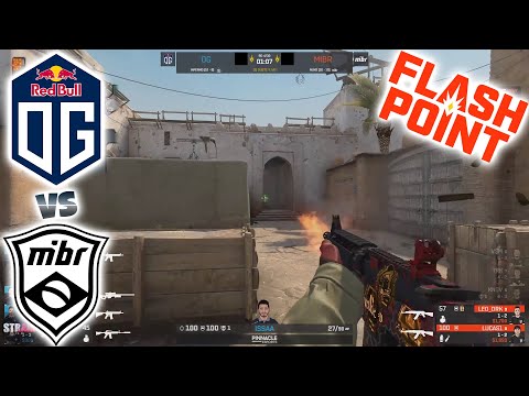 OG vs MIBR * Dust2 - Flashpoint 2 Upper bracket quarter-final