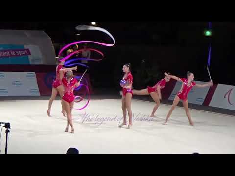 POLAND 3 ribbons 2 balls - 2023 Grand Prix Thiais EF