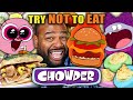 Try Not To Eat Chowder Flam O Burgers Thrice Cream Meviled Eggs People Vs Food