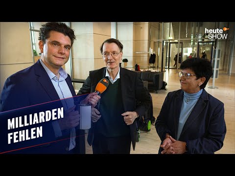 Im Bundestag: Lutz van der Horst rettet die gesetzliche Krankenkasse! | heute-show vom 26.09.2025