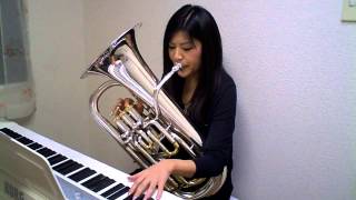 Amazing Grace (Euphonium and Piano play Misa Akahoshi)