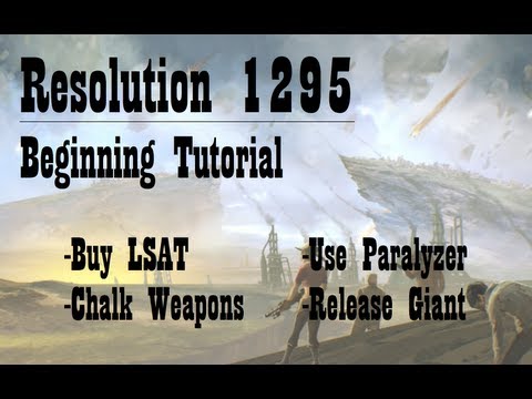 Buried - Resolution 1295 | How to Start Tutorial