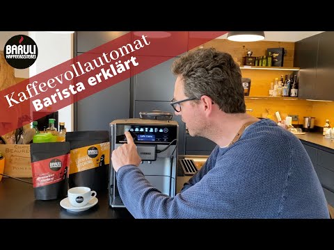 Setting up a fully automatic coffee machine correctly - Barista explains!