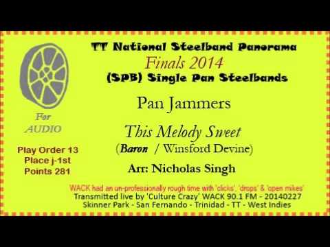 TT Panorama 2014 - Finals SPB - Pan Jammers - This Melody Sweet (Arr: Nicholas Singh)