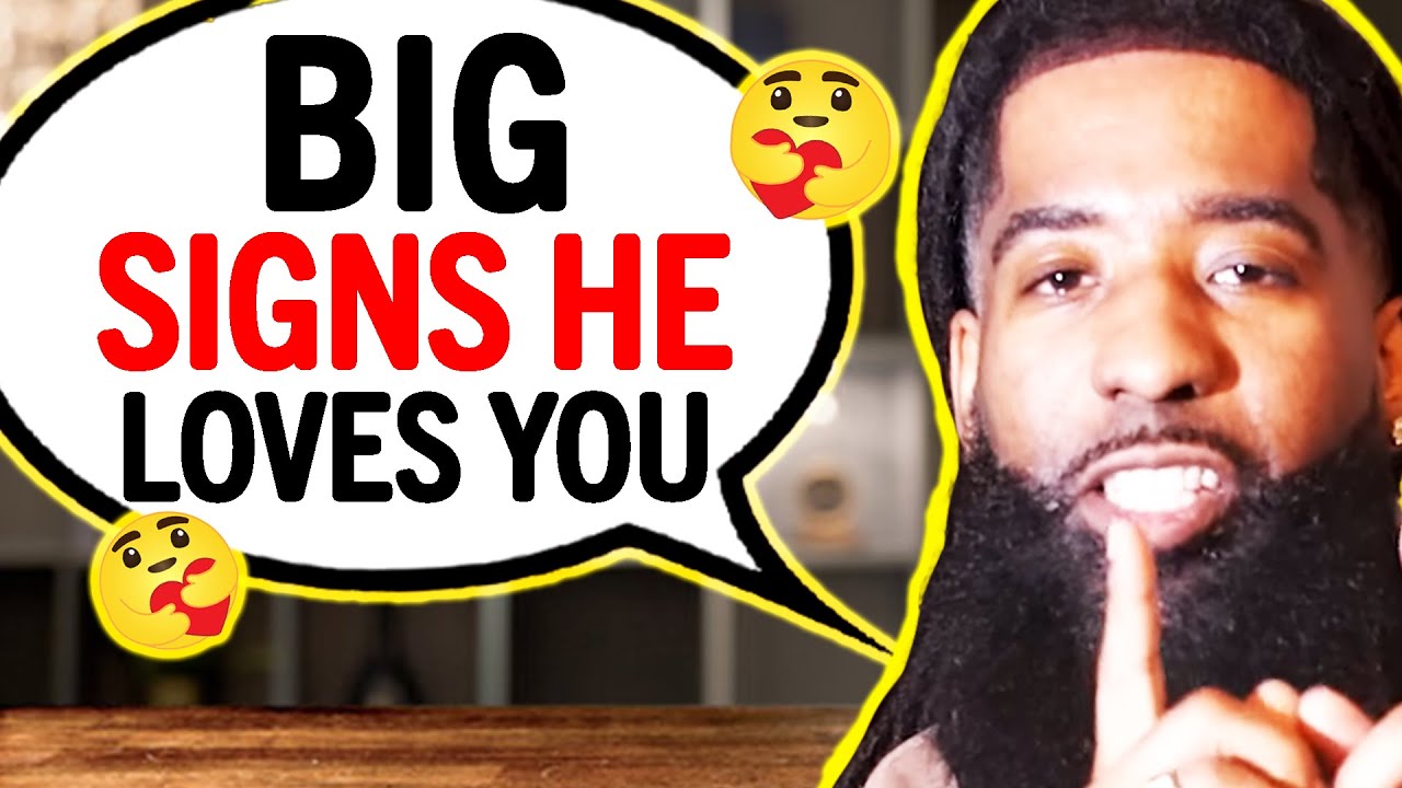 The 5 Signs A Man LOVES YOU & Adores You (#2 Will Surprise You!)