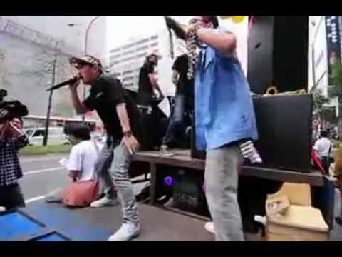 Chang Jui-chuan - Fuck Tha Police (live on truck!)