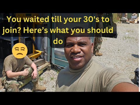 Are you over 30 Y/o and thinking about joining the Military. WATCH THIS VIDEO FIRST.