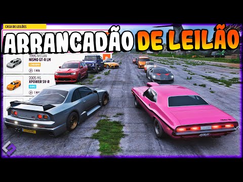 FORZA HORIZON 5 - ARRANCADÃO de LEILÃO olha QUE CARRO ROUBADO