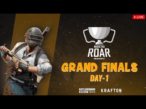 MARATHA ROAR SEASON 2 GRAND  FINALS || Day 1 Match - 3,4,5,6 || Caster : RedWingSamurai