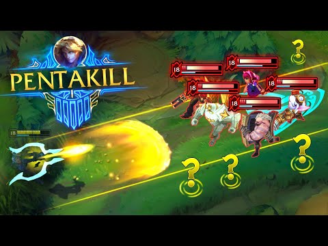 PERFECT PENTAKILL MOMENTS IN LEAGUE OF LEGENDS #12