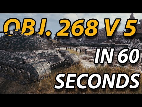 The OBJECT 268 VERSION 5 in 60 SECONDS - #shorts Review