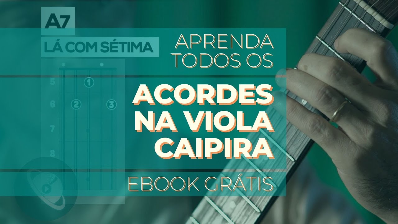 Learn all the chords for the Brazilian country guitar! - FREE E-BOOK!
