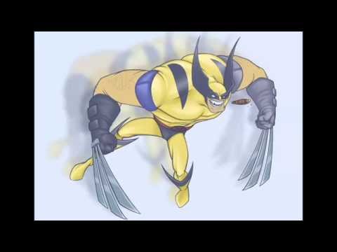 Wolverine ipad sketch