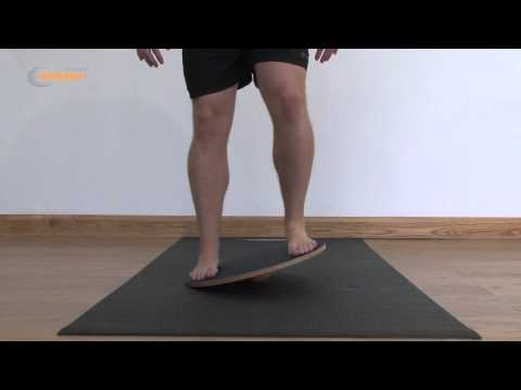 How to use a Therapy in Motion Wooden Balance Wobble Board