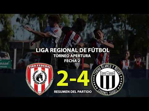Tiro Federal (Coronel Suárez) vs Blanco y Negro - Resumen (2-4) | Fecha 2 | Liga Regional de Fútbol