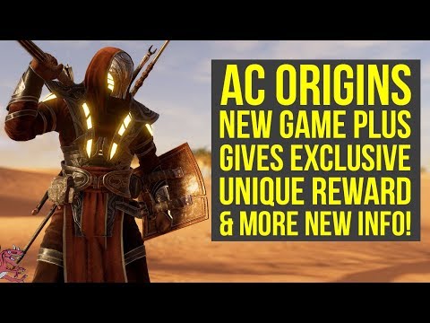 Assassin's Creed Origins New Game Plus Has UNIQUE REWARDS & Way More New Info (AC Origins DLC) Video