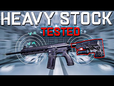 NEW ATTACHMENT TESTED - Should you pick up the HEAVY STOCK? - PUBG