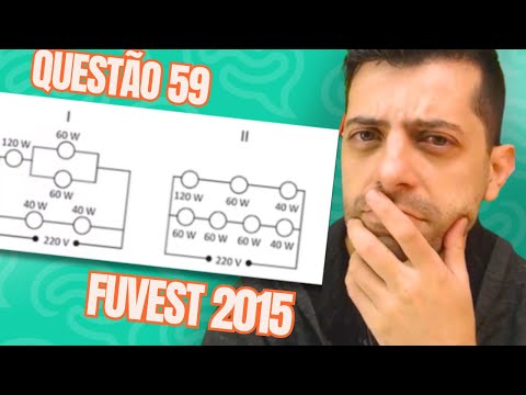 FUVEST 2015 - Q59 - Dispõe-se de várias lâmpadas incandescentes de diferentes