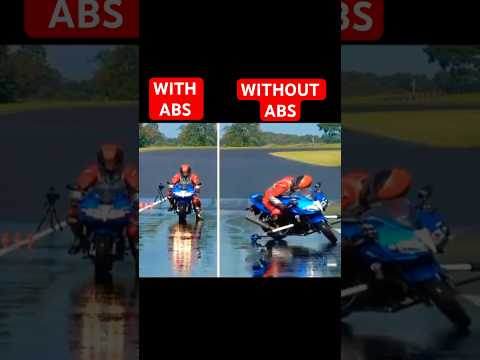 ABS VS NON ABS COMPARISON  #abs #motorbike #breaks #boostnerd