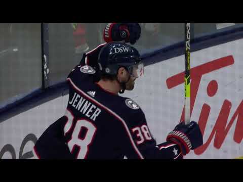 Boone Jenner 1-0 Goal vs. Blackhawks (Jan. 11, 2022)