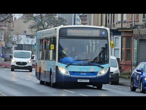 Buses in Hartlepool | A Mix of Old & New! | March 2025 |