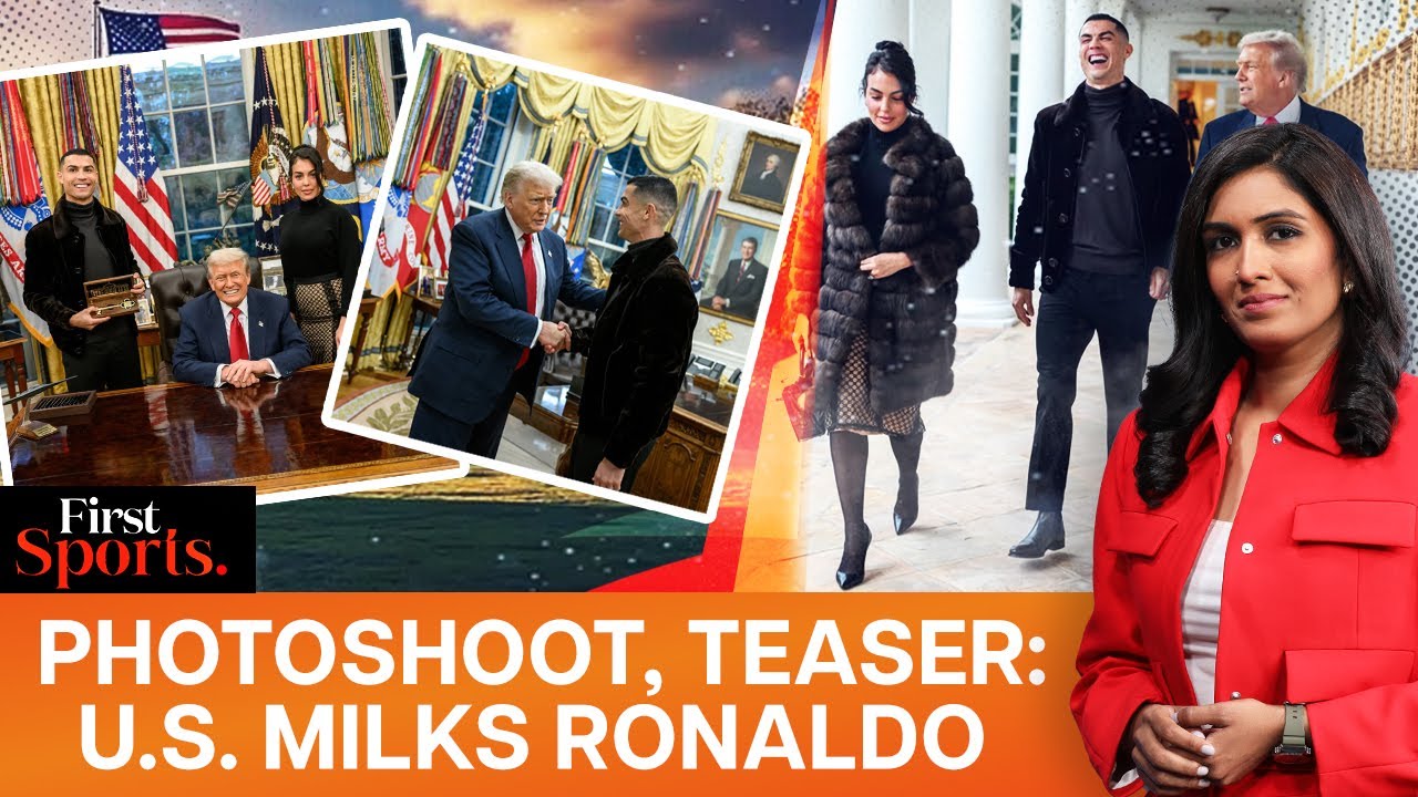 America Milks Ronaldo's Visit, Trump Using CR7 For 2026 World Cup? | First Sports With Rupha Ramani