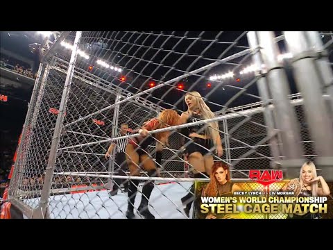 Lucha Completa: Liv Morgan Vs Becky Lynch Campeonato Mundial Femenino - WWE Raw 27/05/2024 (Español)
