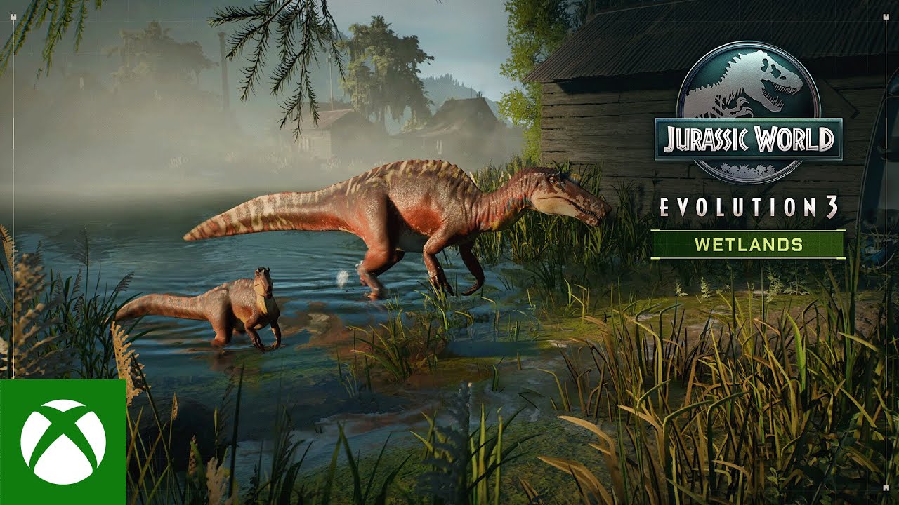 Jurassic World Evolution 3: Wetlands | Launch Trailer