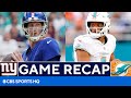 Giants vs Dolphins: Tua Tagovailoa leads Dolphins to 5th straight win | CBS Sports HQ