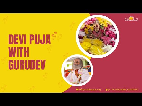 Devi Puja With Gurudev | 24 May 2024  | Live From VDS Bangalore Ashram
