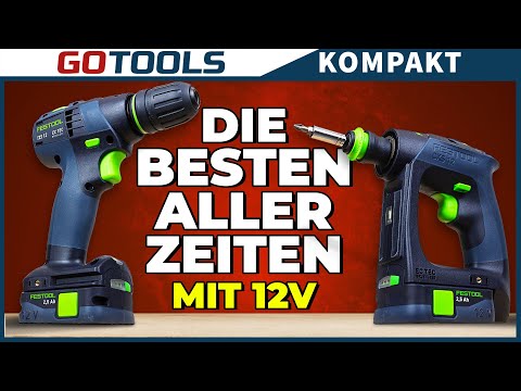 Größer, besser, schneller? Die neue 12V Akkuschrauber TXS 12 und CXS 12 von Festool!