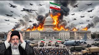 13 Minutes Ago! Iranian Presidential Palace in Tehran Blown Up by 95 Tons of US B-2 Spirit Bombs