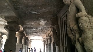 preview picture of video 'India Trip 2014: Elephanta Caves, Mumbai, India'