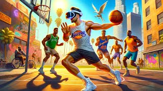 Blacktop Hoops Basketball VR auf der Meta Quest 3 / nach 30 Jahren NBA JAM aus der VR Optik