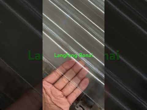 Fiberglass Transparent roof corrugated panel asa upvc roof sheet