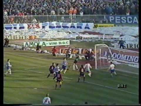 Bologna Calcio Bologna Pescara 0-1 Catania Bologna 1-4 1986/87