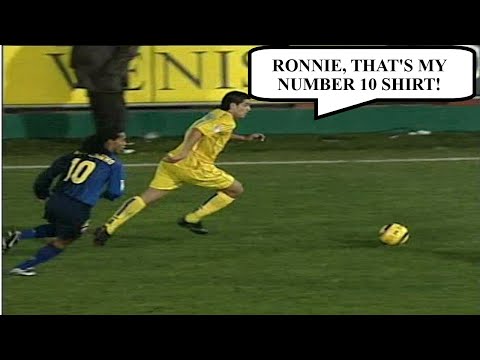 The Day Juan Roman Riquelme DESTROYED Ronaldinho and Barcelona!
