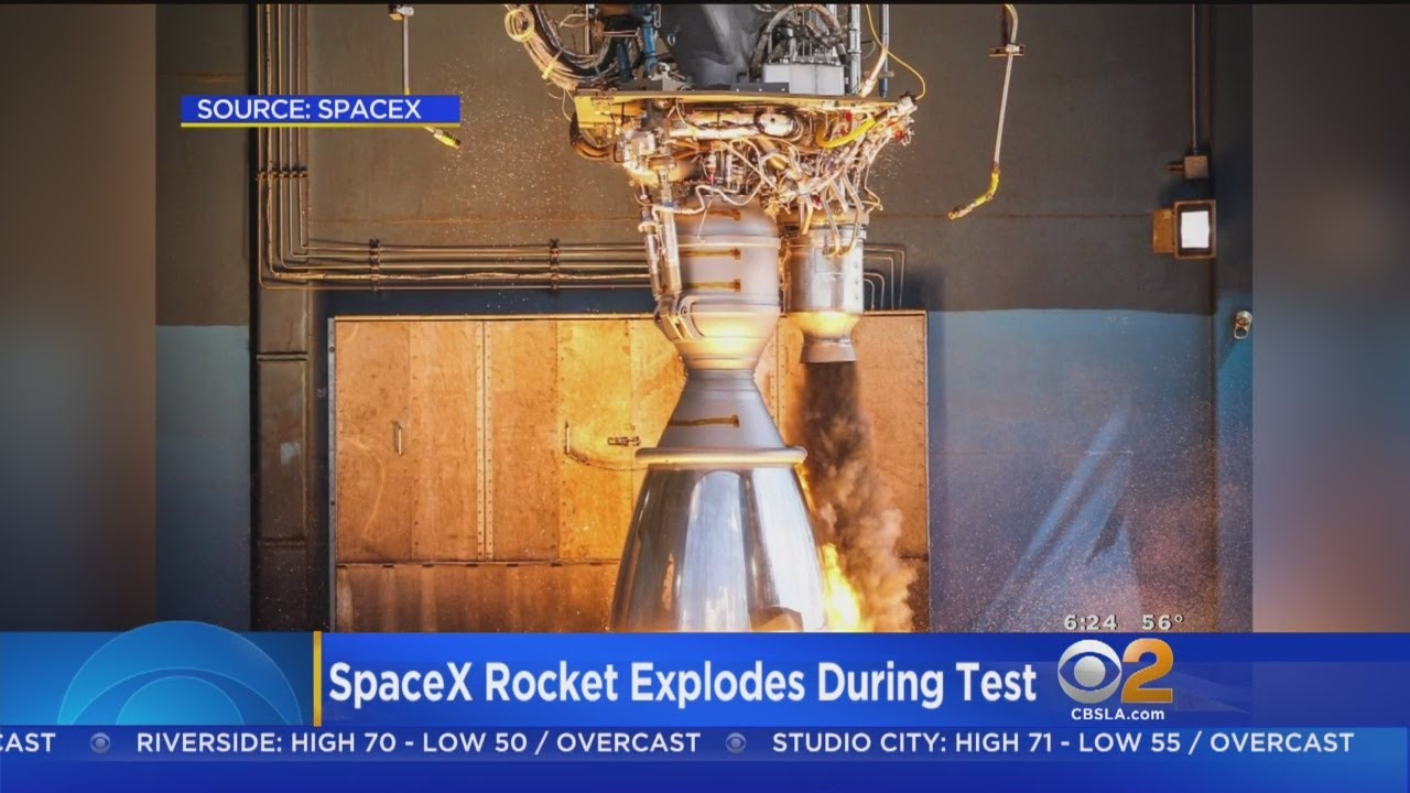 SpaceX Rocket Engine Explodes During Test In Texas