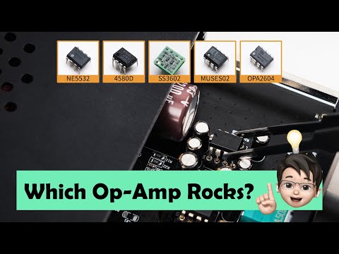 Which Rocks? Fosi Audio V3 with Various Op-Amps Demonstration