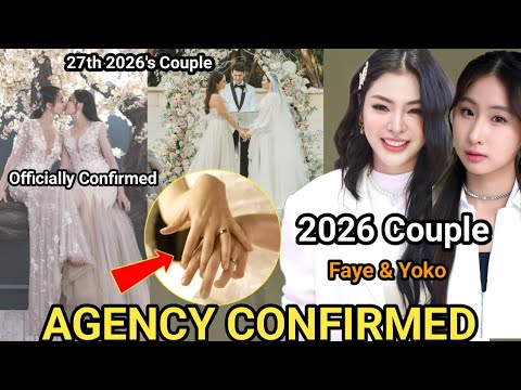 Faye und Yoko: Ehering und Fotos sind veröffentlicht! – Agentur bestätigt