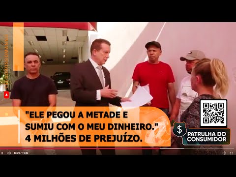 "He took half and disappeared with my money." - 4 million loss.