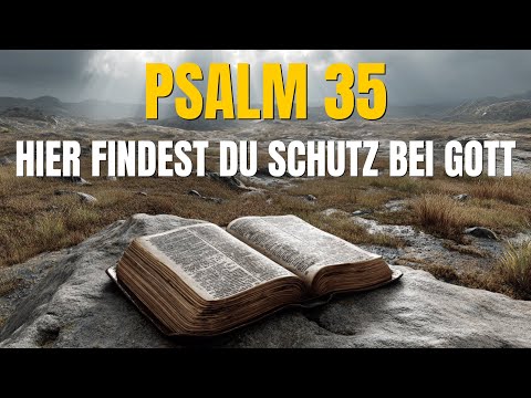 PSALM 35: WIE DU SCHUTZ BEI GOTT FINDEST, WENN ALLES VERLOREN SCHEINT