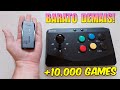 Novo GAME STICK Y3 Com DOIS Controles Arcade E 10 MIL JOGOS Vale A Pena