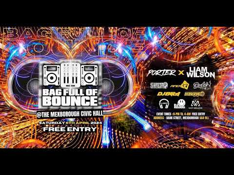 Bag Full Of Bounce @ Mexborough Civic Hall - K3VZIE Promo Mix