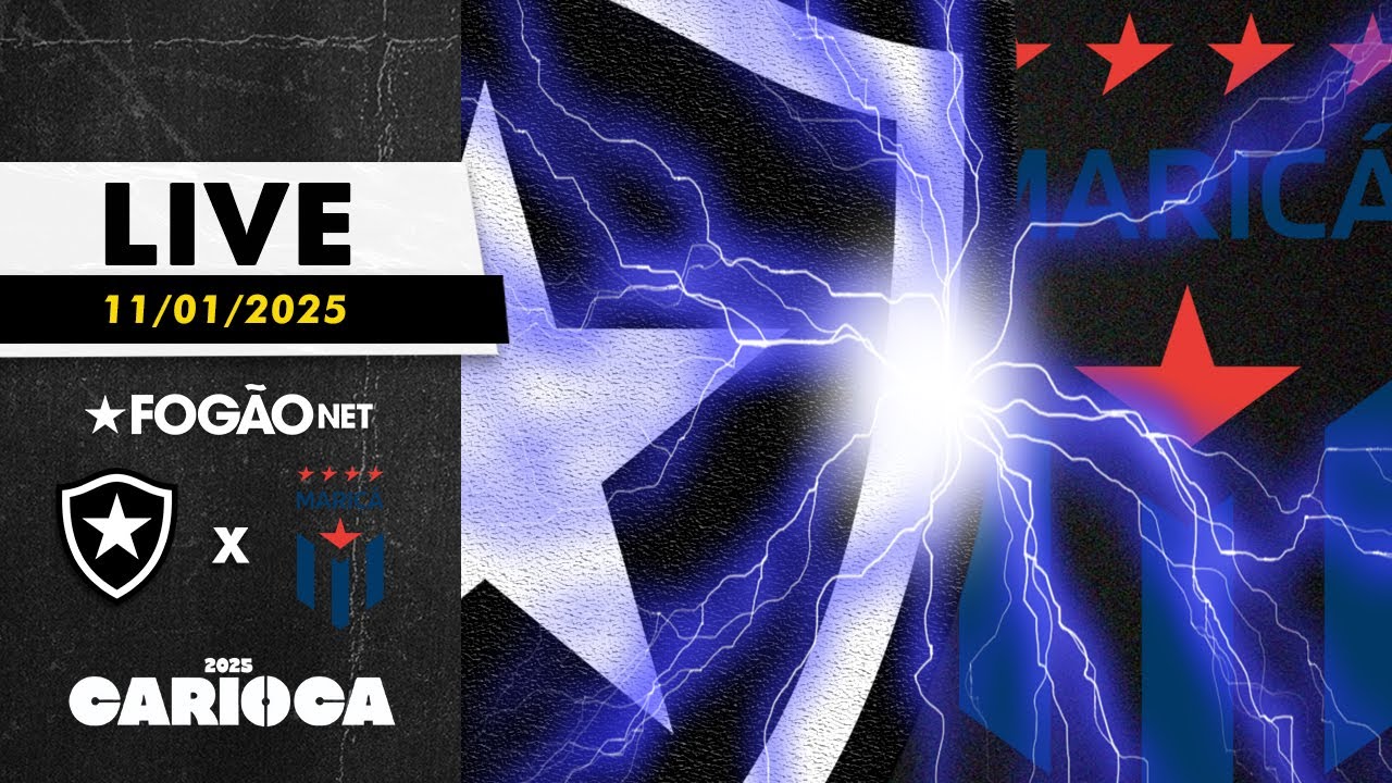 LIVE | Pré-jogo de Botafogo x Maricá pela 1ª rodada do Campeonato Carioca 2025
