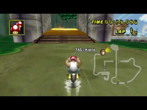 [MKWii TAS] Crystal Plains Lap 1 - 55.237 (No Glitch) (OUTDATED)