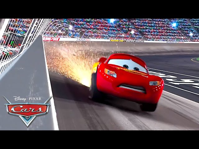 Vídeo relacionado con Disney Pixar Cars Lightning McQueen Finish Camiseta