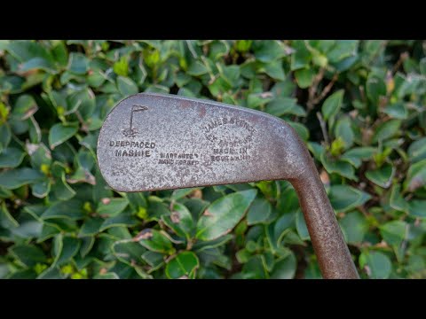 1922-1926 James Spence Hickory Deep Face Mashie - The Vintage Golfer