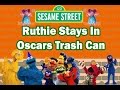 Sesame Street Ruthie Stays In Oscars Trash Can