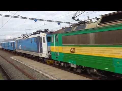 163.091-2 (čekající polonizaci) na vlaku Sv 1306 - Praha - Bohumín